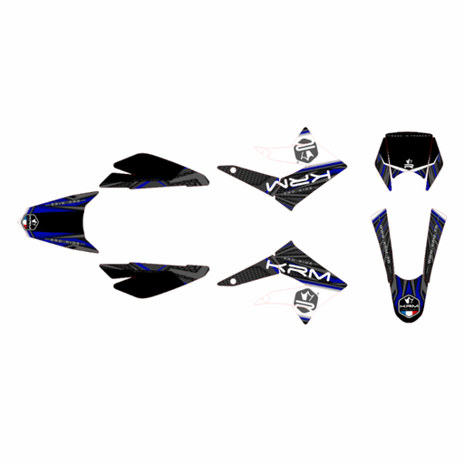 [KR549F] Kit pegatinas KRM Derbi X-Treme / Gilera SM 11-17 - Azul