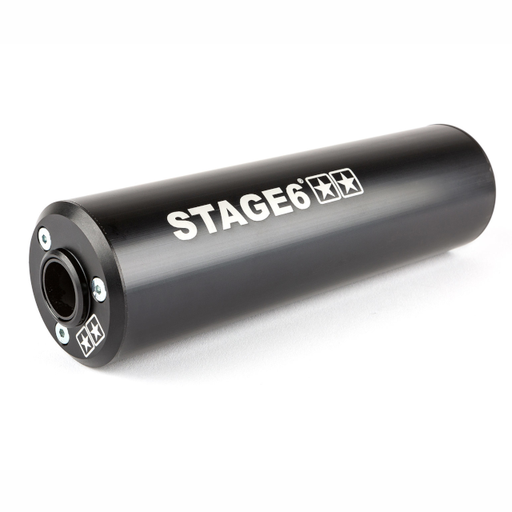 [S6-96ET031/BK] Silenciador Stage6 50 - 80cc lado derecho negro