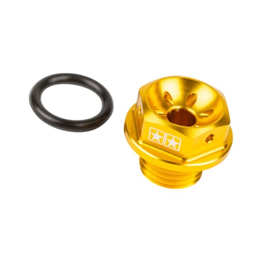 [S6-SSP140/YE] Tapón de aceite Minarelli scooter Stage6 amarillo