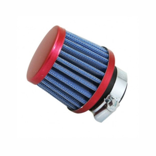 [AP30AF10.101.RE] Filtro de aire Allpro tipo K&N Recto pequeño Ø28-35mm rojo