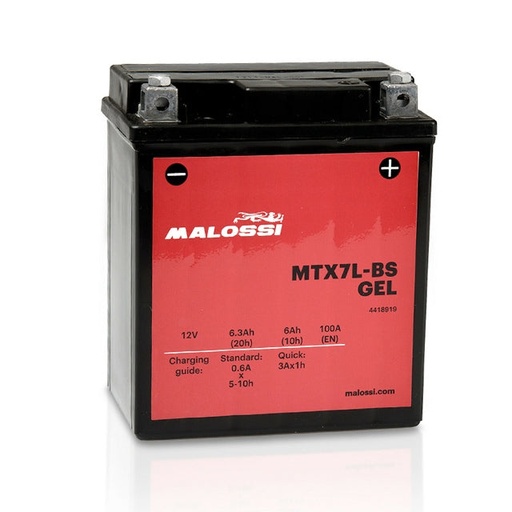 [4418919] Batería MTX7L-BS GEL Malossi