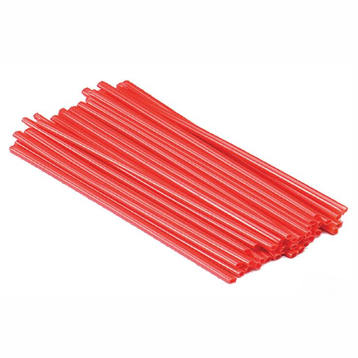 [SPKAS01-RD] Spokes 38pcs delante 215mm / 38pcs atras 190mm Pitbike YCF - Rojo