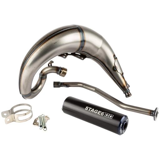 [S6-9118830/BL] Escape Stage6 Streetrace por arriba Beta RR - Silenciador Negro/Azul