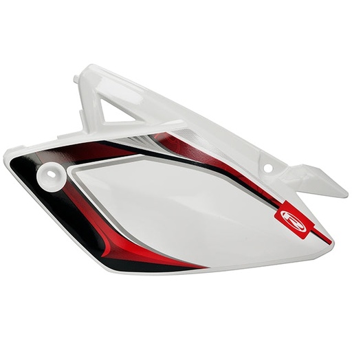 [0/000.570.5063] Tapa trasera izquierda Rieju MRT 50 - Blanca