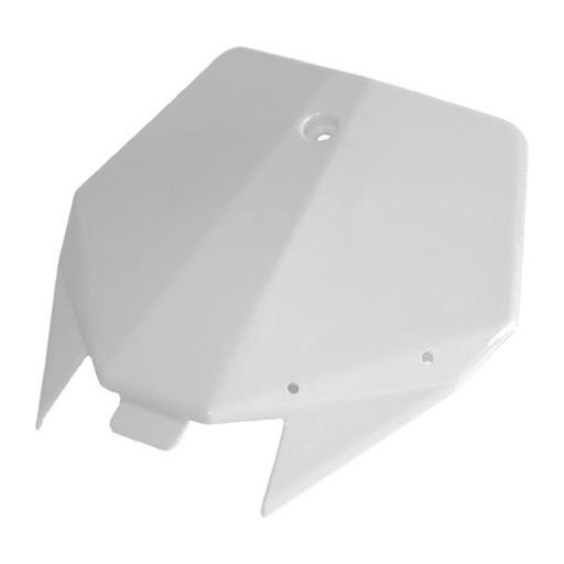 [YC50-0212-03-WH] Careta portanúmeros Pitbike YCF 50A / 50E >2020 - Blanco