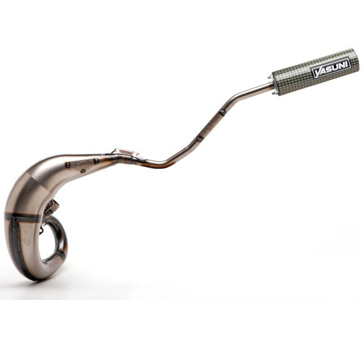 [TUB807TCK-94] Escape Derbi Senda DRD / SM / Aprilia RX / SX 50 Yasuni CROSS ML lado izquierdo (CE) - Silenciador Kevlar