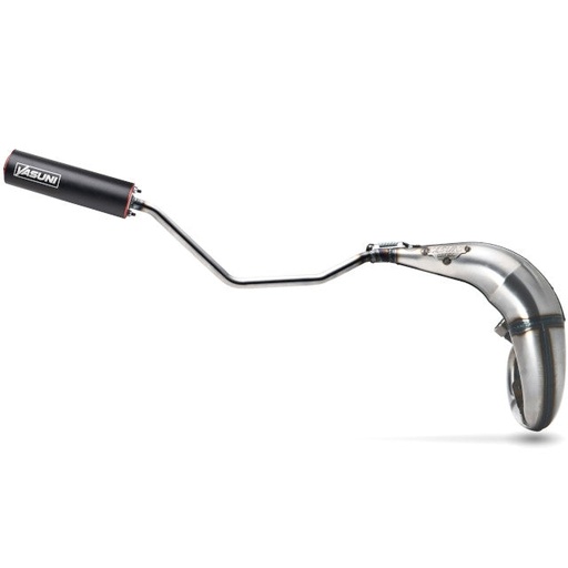 [TUB807TR-B57] Escape Beta RR Enduro / Motard >2021 / HM CROSS ML lado Derecho (CE) - Silenciador Rojo