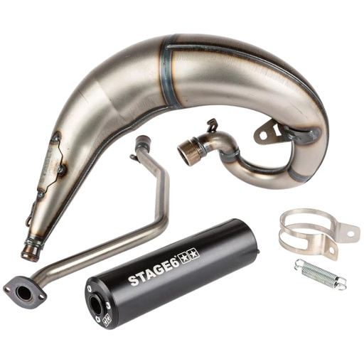 [S6-9118820/BK] Escape Stage6 Streetrace por arriba Rieju MRT - Silenciador Negro