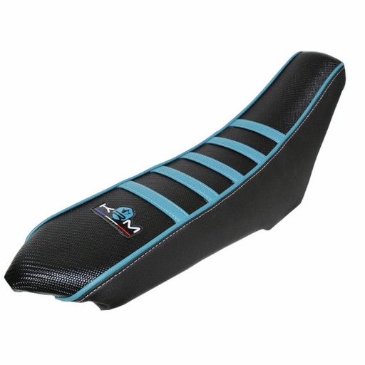 [KR557F] Funda asiento Rieju MRT 2009> Pro Ride KRM - Negro/Turquesa