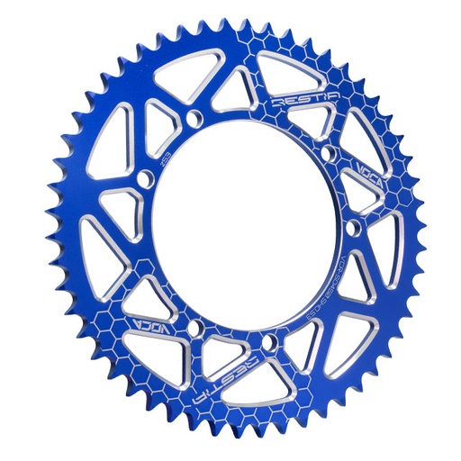 [VCR-SD450.SHO.53/BL] Corona Sherco Enduro/SM Z-53 428 Aluminio CNC VOCA - Azul