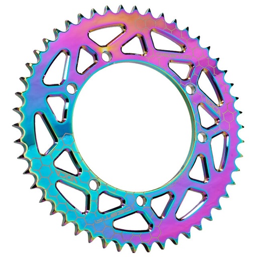 [VCR-SD450.SHO.50/TI] Corona Sherco Enduro/SM Z-50 428 Aluminio CNC VOCA - Titanio