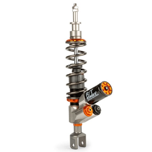 [S6-14614011] Amortiguador trasero Piaggio Zip / Typhoon L. 335mm Stage 6 R/T MK2