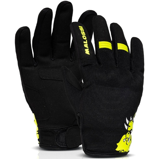 [3919252.Y5] Guantes M-Gloves amarillos entretiempo Malossi - talla L