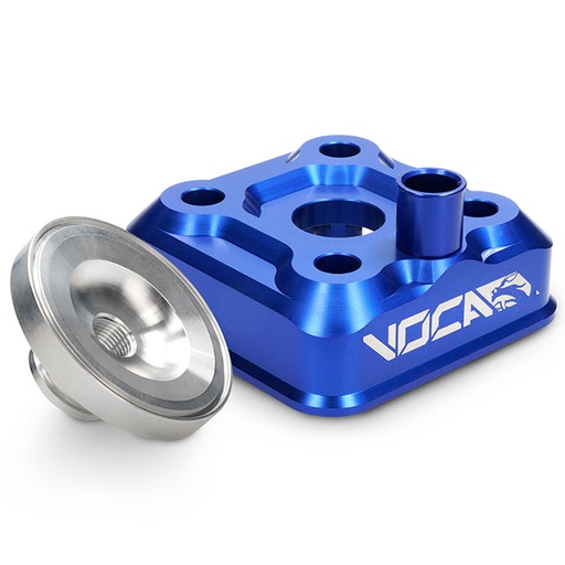 [VCR-RD11DT.54/BL] Culata modular VOCA Race Head 54mm, Yamaha DT LC/D, azul