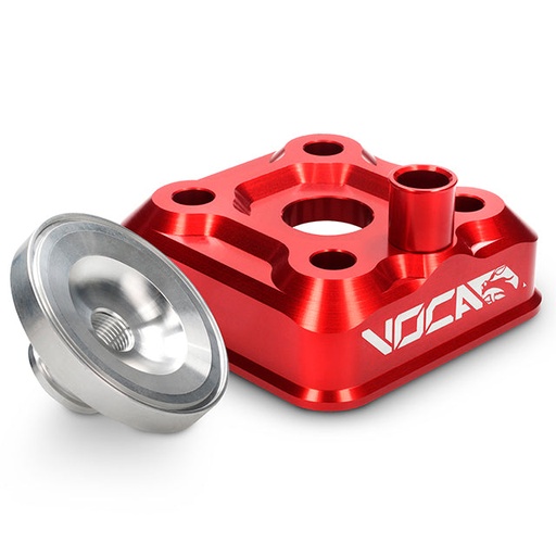 [VCR-RD11DT.54/RE] Culata modular VOCA Race Head 54mm, Yamaha DT LC/D, rojo