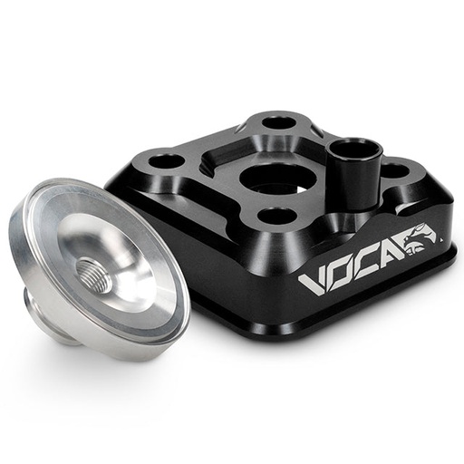 [VCR-RD11DT.54/BK] Culata modular VOCA Race Head 54mm, Yamaha DT LC/D, negro