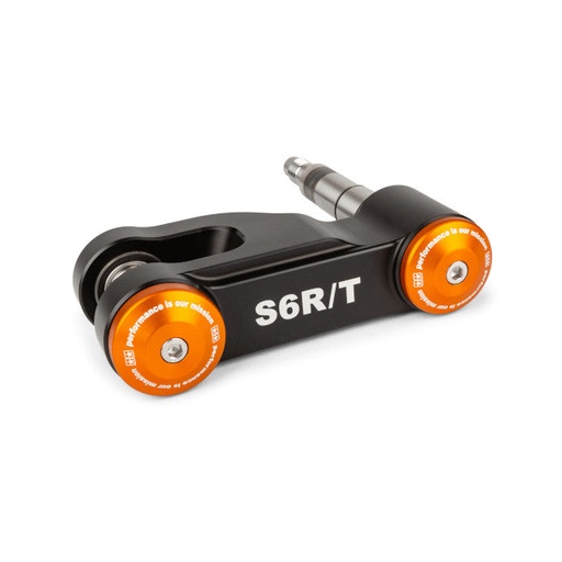 [S6-1450401] Brazo basculante dirección Piaggio ZIP SP / Vespa 50cc Stage6 R/T negro-naranja