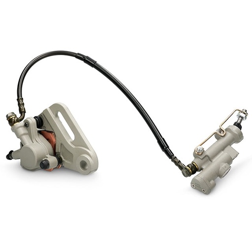 [YC110-1212-09] Freno trasero completo 1 piston d.10/10 L.535 Pitbike YCF Bigy SM 190 >23