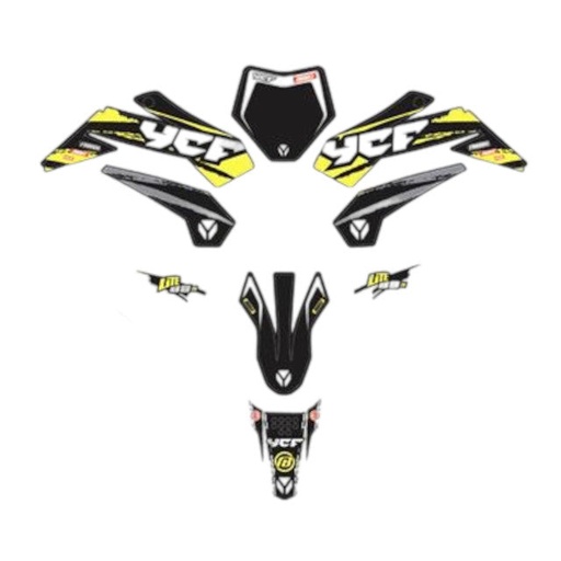 [KD88L2023] Kit de adhesivos completo YCF Lite F88S 2023