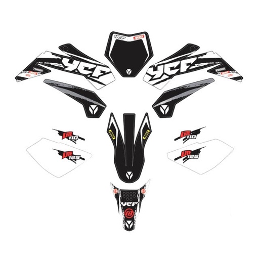 [KD125L2023] Kit de adhesivos completo YCF Lite F125 2023
