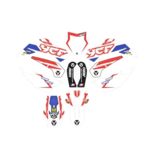 [KDP1502023] Kit de adhesivos completo YCF Pilot F150 2023