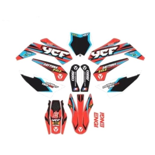 [KDSP31902023] Kit de adhesivos completo YCF SP3 190 2023