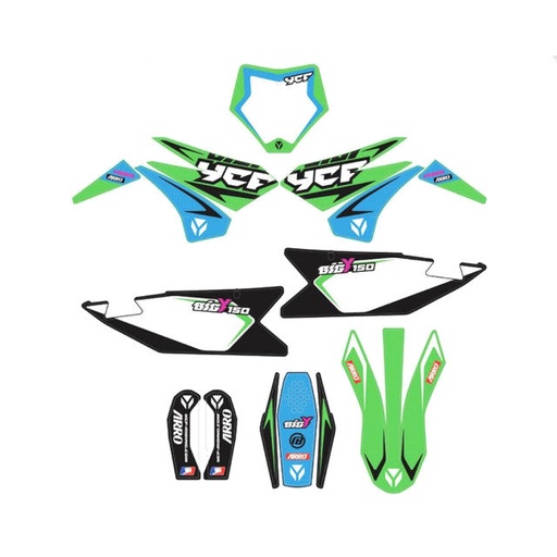 [KDBIGY15023] Kit de adhesivos completo YCF Bigy 150 MX 2023