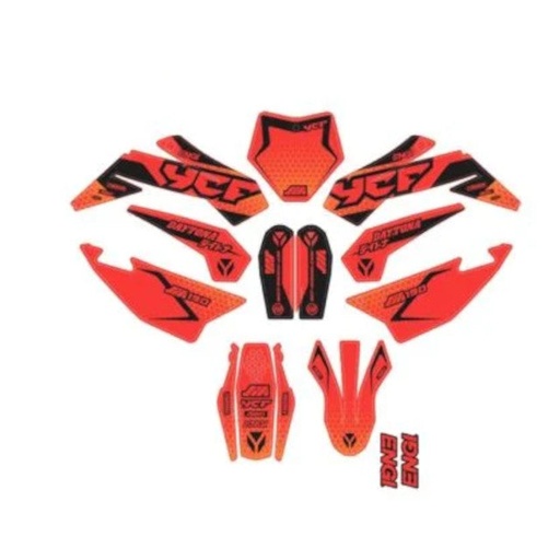 [KDSM1902023] Kit de adhesivos completo YCF SM F190 2023