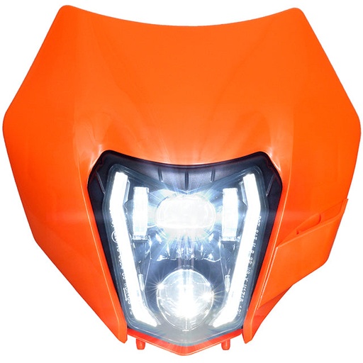 [AP50LT50.043/OR] Óptica Super Star LED Homologada KTM EXC-SX-SXF-SMC Allpro - Naranja