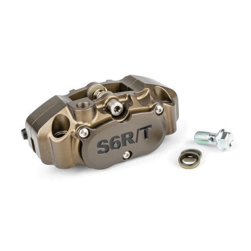 [S6-1400376/HA] Pinza de freno radial 4 pistones Stage 6 R/T MK2 - Gris