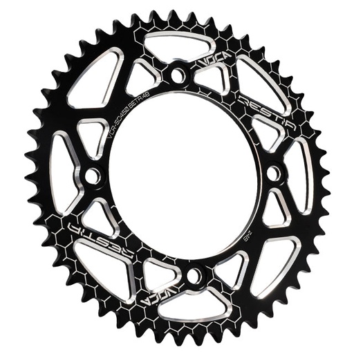 [VCR-SD450.BETA.48/BK] Corona Beta Factory/RR SM >05 Z-48 420 Aluminio CNC VOCA - Negro