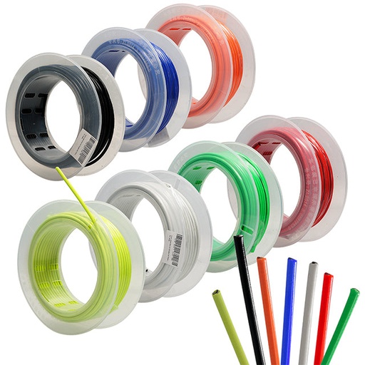 [VCR-RD13.GAS/BK] Funda cable de gas teflon d=5mm Voca HQ - Negro - 1 metro