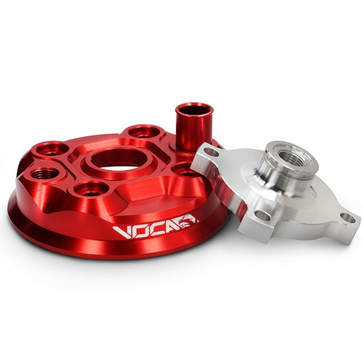 [VCR-RD11AM.50/RE] Culata modular VOCA Race Head 50mm Minarelli AM6 rojo