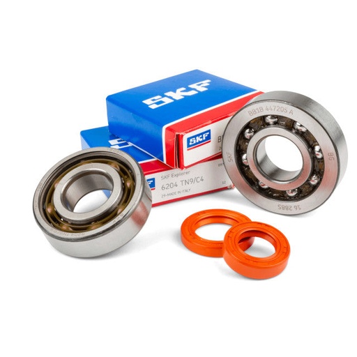 [S6-8031751/TN9] Rodamientos y retenes cigüeñal TN9 Peugeot Vertical 50 >2004 Stage6 R/T