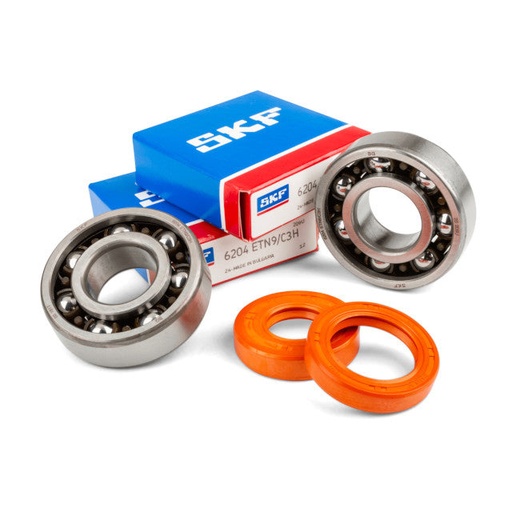[S6-8031881/TN9] Rodamientos y retenes cigüeñal TN9 ejes 20mm Minarelli AM6 Stage6 R/T