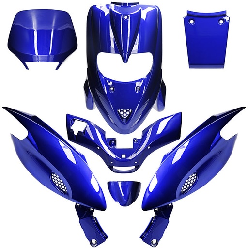 [AP55BP10.942.BL] Carenados Gilera Stalker 50cc Allpro 7 piezas Allpro - Azul Metalizado