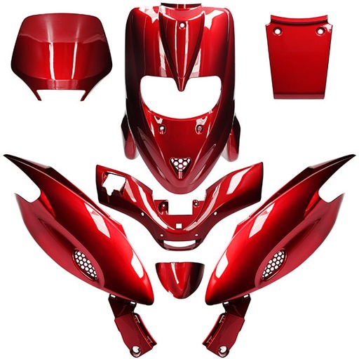 [AP55BP10.942.RC] Carenados Gilera Stalker 50cc Allpro 7 piezas Allpro - Rojo Metalizado