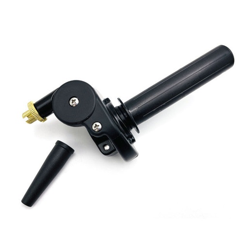 [AP60GR80.2203] Mando de gas negro 95º universal tipo domino AllPro