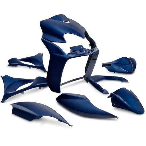 [AP55BP10.995.BLD] Carenados Yamaha Jog R/RR / MBK Mach G 9 piezas azul metálico