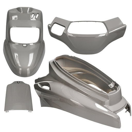 [AP55BP10.993.NG] Carenados Yamaha BWs / MBK Booster 12” >2004 4 piezas Gris Nardo AllPro