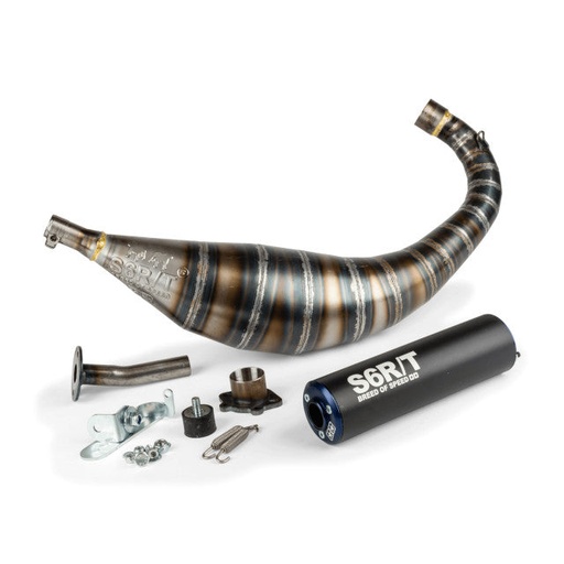 [S6-96193851/BL] Escape Derbi Senda 80/90cc Stage6 R/T - Azul / Negro