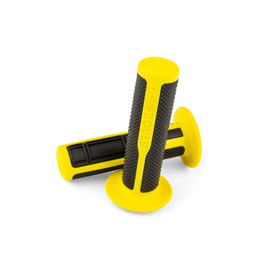 [S6-195010/YE] Puños Ultimate Stage6 - Negro / Amarillo