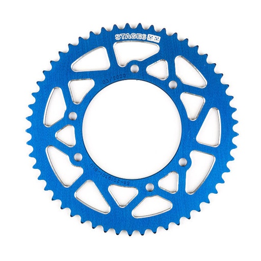 [S6-2019301/BL] Corona Derbi DRD Pro 53D 420 aluminio CNC Stage6 - Azul