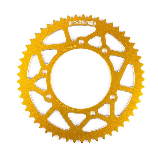 [S6-2019301/YE] Corona Derbi DRD Pro 53D 420 aluminio CNC Stage6 - Amarillo