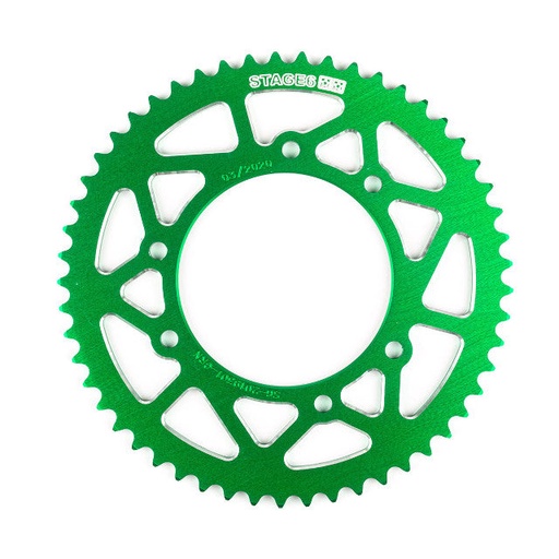 [S6-2019301/GR] Corona Derbi DRD Pro 53D 420 aluminio CNC Stage6 - Verde