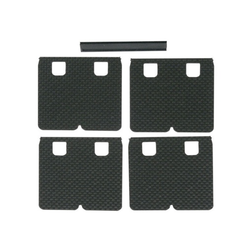 [3P472H] Láminas de carbono para cajas VForce3 Yamaha YZ / Suzuki RM / Honda CR 80-85