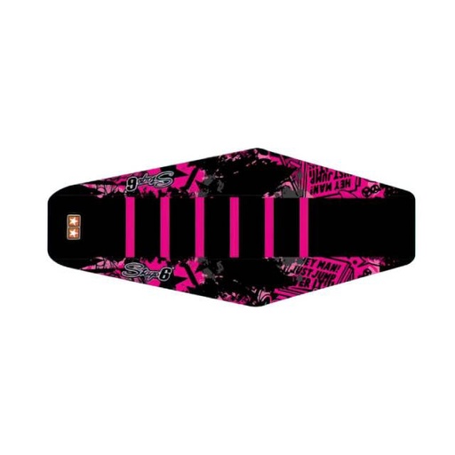 [S6-059261/PK] Funda asiento Derbi Senda 50cc 05-10 Stage6 - Rosa