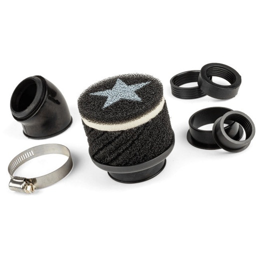 [S6-35015/BK] Filtro de aire racing d.28mm / 48mm Stage6 Negro