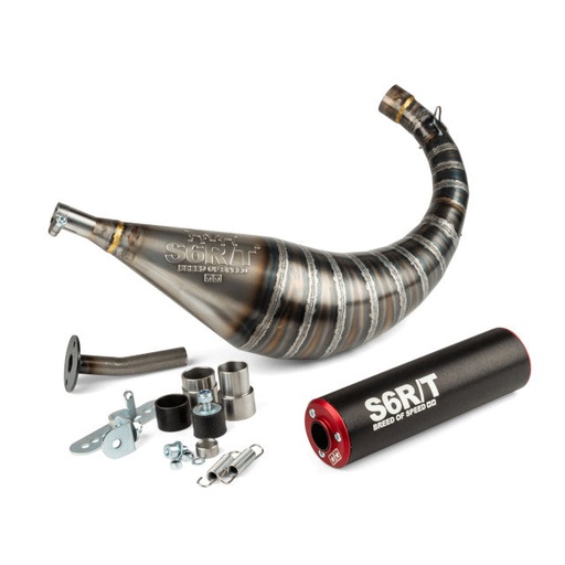 [S6-96188751/RE] Escape Stage6 R/T AM6 70-80cc - negro/rojo