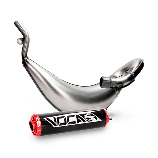 [VCR-RD39184/BKRE] Escape Sherco 50 SM-R / SE-R VOCA Cross (CE) - silenciador rojo